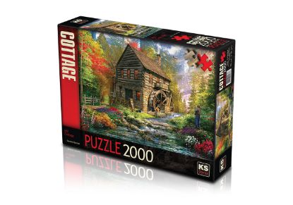 Ks Games- Mill Cottage Dominic Davison 2000 Parça Puzzle  resmi