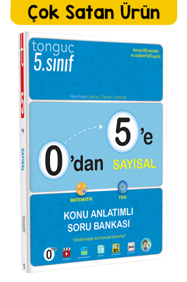 0'dan 5'e Sayısal Konu Anlatımlı Soru Bankası resmi