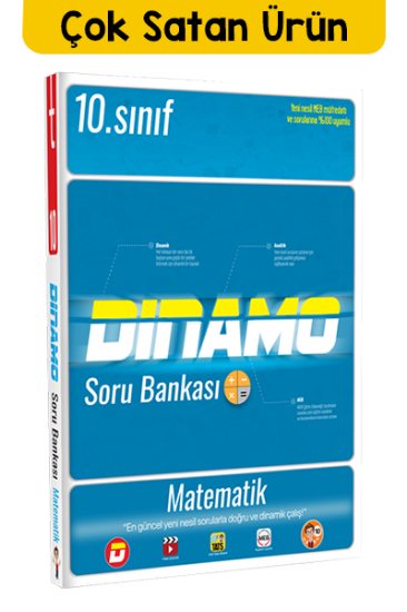 10. Sınıf Dinamo Matematik Soru Bankası Tonguç resmi