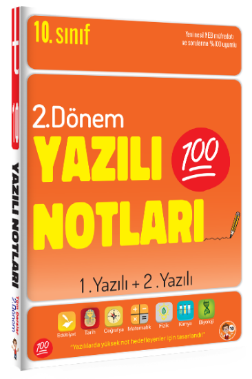 10. Sınıf Yazılı Notları 2. Dönem 1 ve 2. Yazılı Tonguç resmi