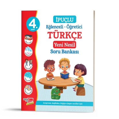 4. Sınıf İpuçlu Türkçe Yeni Nesil Soru Bankası resmi