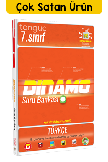 7. Sınıf Dinamo Türkçe Soru Bankası Tonguç resmi