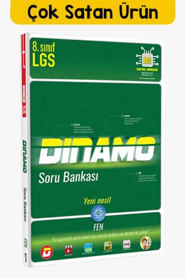 8. Sınıf Dinamo Fen Bilimleri Soru Bankası Tonguç resmi