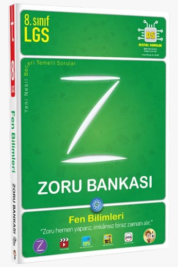 8. Sınıf Fen Bilimleri Zoru Bankası Tonguç resmi