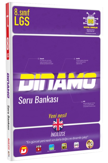 8. Sınıf İngilizce Dinamo Soru Bankası Tonguç resmi