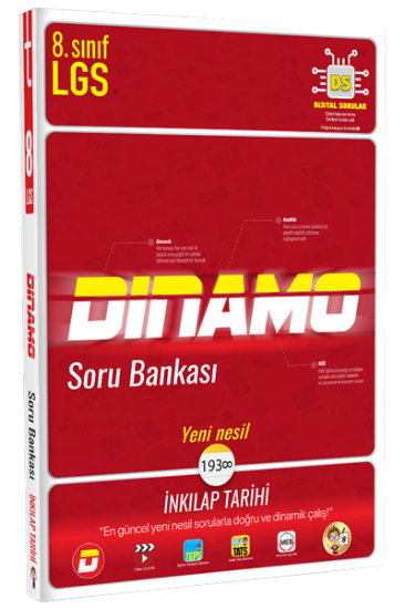 8. Sınıf İnkılap Tarihi Dinamo Soru Bankası Tonguç resmi