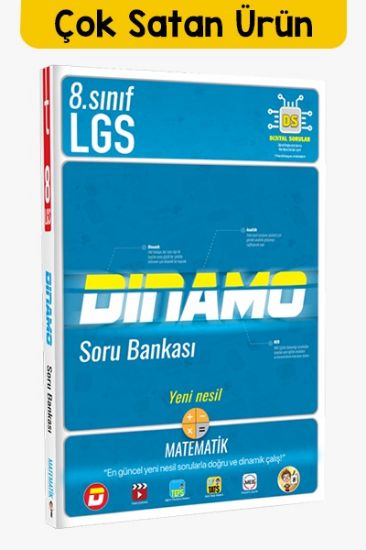 8. Sınıf Matematik Dinamo Soru Bankası Tonguç resmi