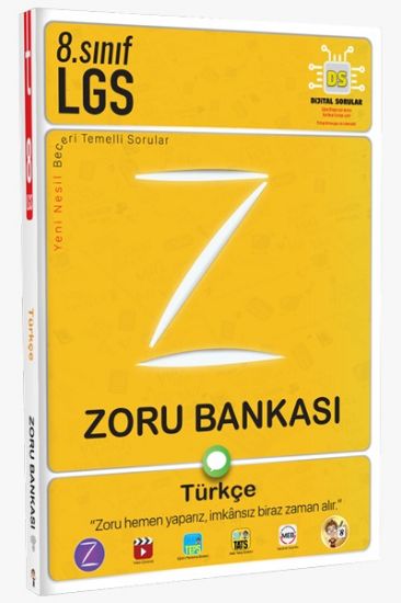 8. Sınıf Türkçe Zoru Bankası Tonguç resmi