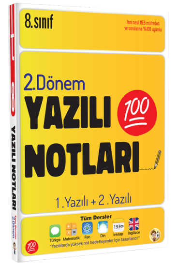 8. Sınıf Yazılı Notları 2. Dönem 1 ve 2. Yazılı resmi