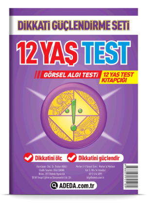 Adeda Yayıncılık DGS TEST 12 YAŞ resmi
