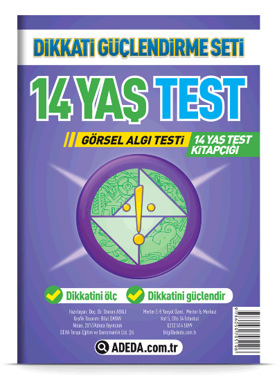 Adeda Yayıncılık DGS TEST 14 YAŞ resmi