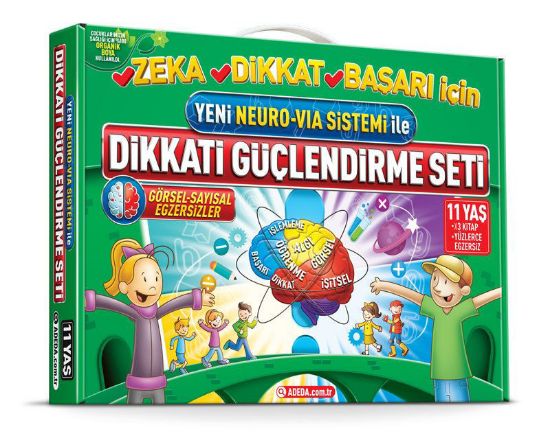 Adeda Yayıncılık Dikkati Güçlendirme Seti - 11 Yaş resmi
