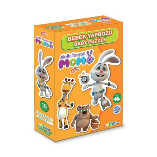Akıllı Tavşan Momo Puzzle  resmi