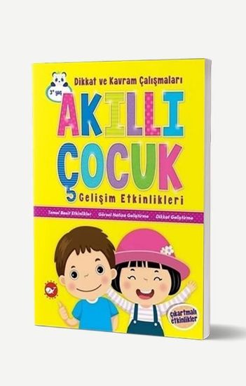Akıllı Çocuk Gelişim Etkinlikleri - Dikkat ve Kavram Çalışmaları resmi