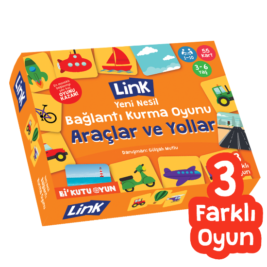 Araçlar ve Yollar – Yeni Nesil Bağlantı Kurma Oyunu – Link resmi