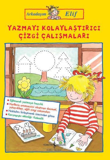 Arkadaşım Elif – Yazmayı Kolaylaştırıcı Çizgi Çalışmaları resmi