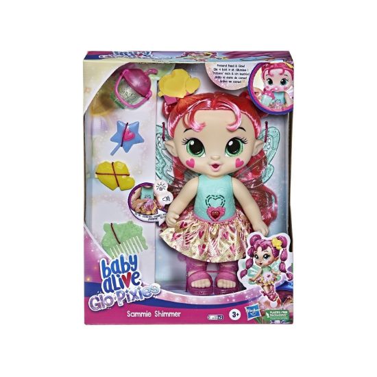 Baby Alive Glopixies Peri Bebek Sammie Shimmer F2595 resmi