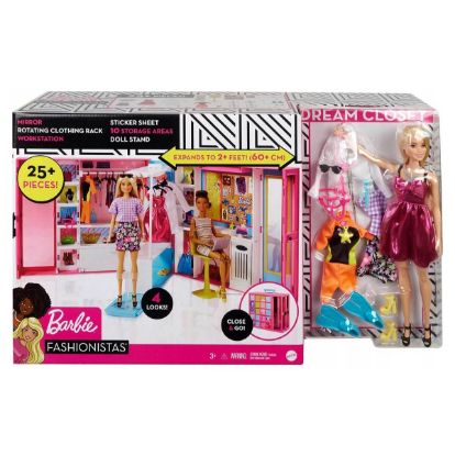 Barbie'nin Rüya Dolabı Oyun Seti GBK10 resmi