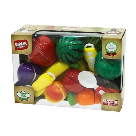 Kesilen Meyveler 22 Parça resmi