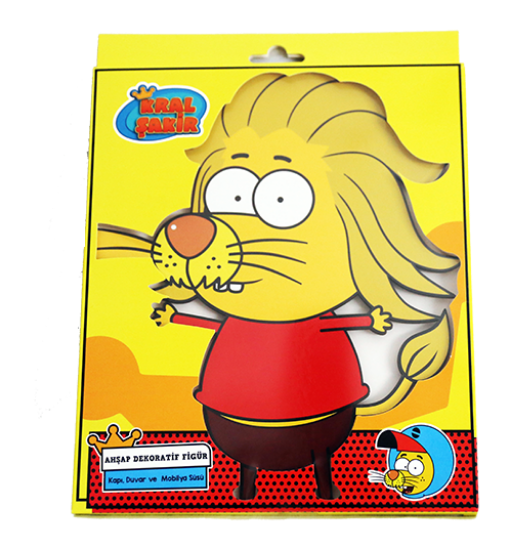 CHIVA Kral Şakir-Remzi Ahşap Figür - 23 cm (CHV-102031) resmi