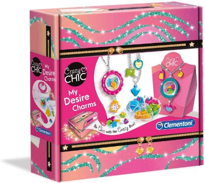 Clementoni - 18586 - Crazy Chic - Renkli Takılar moda oyuncak resmi