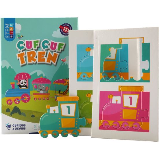 Curious&Genius Çuf Çuf Tren resmi