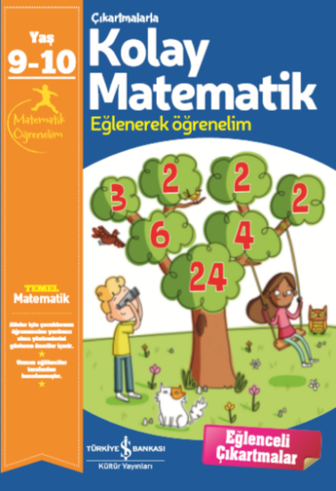 Çıkartmalarla Kolay Matematik 9-10 Yaş resmi