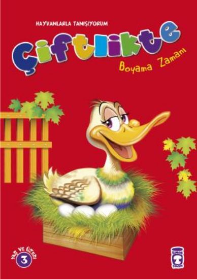 Çiftlikte Boyama Zamanı - Hayvanlarla Tanışıyorum resmi