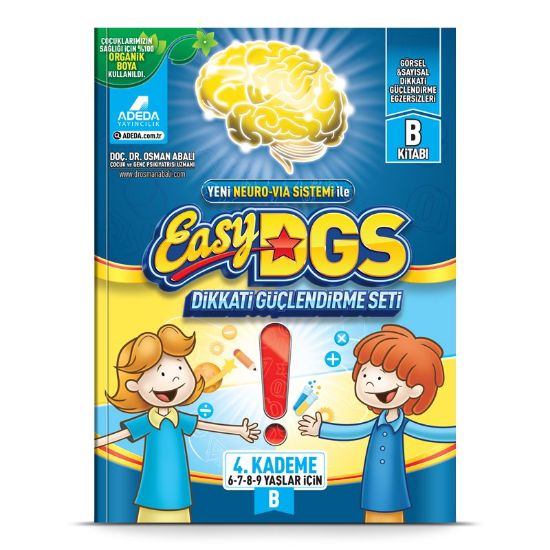 Adeda Easy Dikkati Güçlendirme Seti 2. Kademe 4-7 Yaş resmi