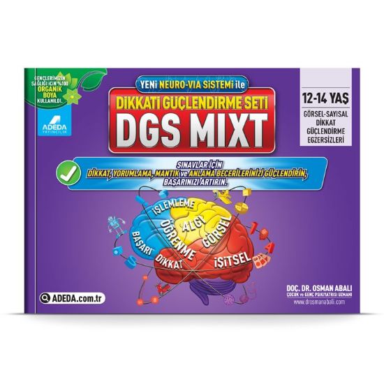 Adeda Dikkati Güçlendirme Seti Mixt 12-14 Yaş resmi