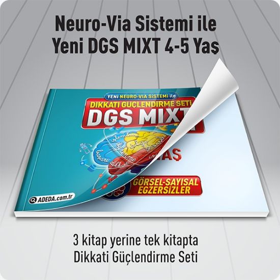 Adeda Dikkati Güçlendirme Seti Mixt 4-5 Yaş resmi