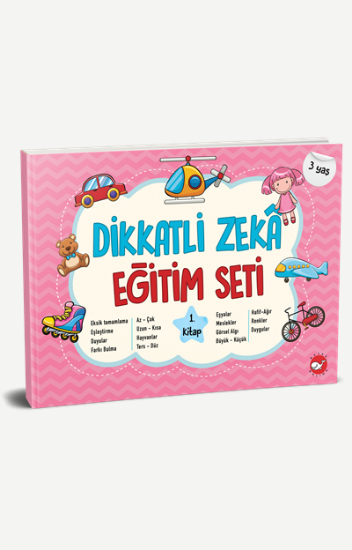 Dikkatli Zeka Eğitim 1. Kitap - 3 Yaş resmi