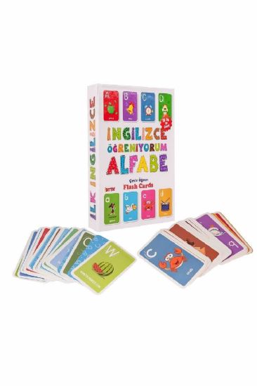 Dıytoy- Ingilizce Öğreniyorum Alfabe Flash Cards resmi