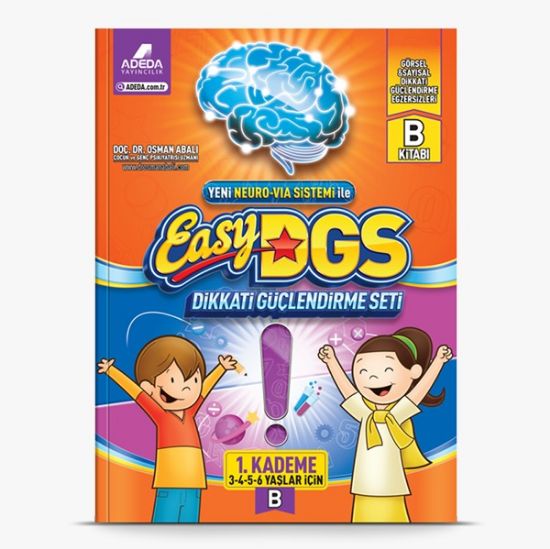 Adeda Easy Dikkati Güçlendirme Seti 1. Kademe 3-6 Yaş resmi