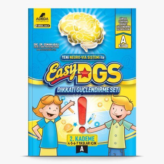 Adeda Easy Dikkati Güçlendirme Seti 2. Kademe 4-7 Yaş resmi