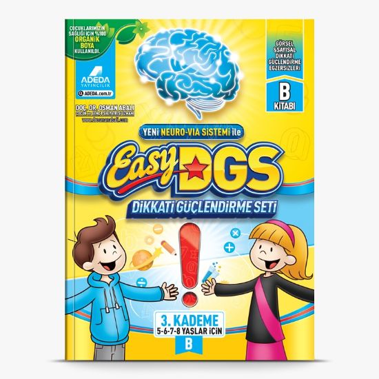 Adeda Easy Dikkati Güçlendirme Seti 3. Kademe 5-8 Yaş resmi