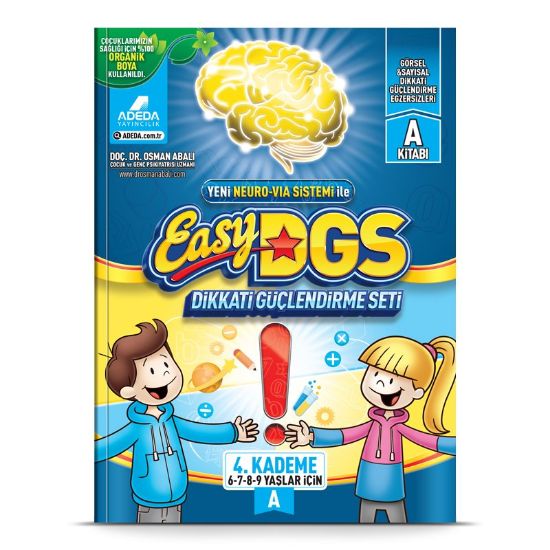 Adeda Easy Dikkati Güçlendirme Seti 4. Kademe 6-9 Yaş A resmi