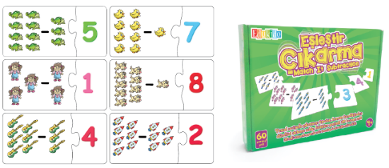 Edukido Eşleştir Çıkarma (EDU-1005) resmi