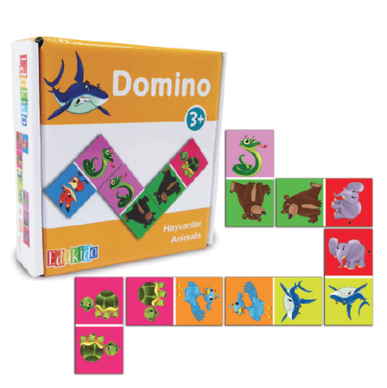 Edukido Hayvanlar Domino resmi