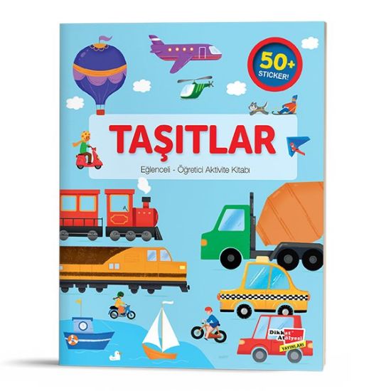 Eğlenceli Öğretici Aktivite Kitabı - Taşıtlar resmi