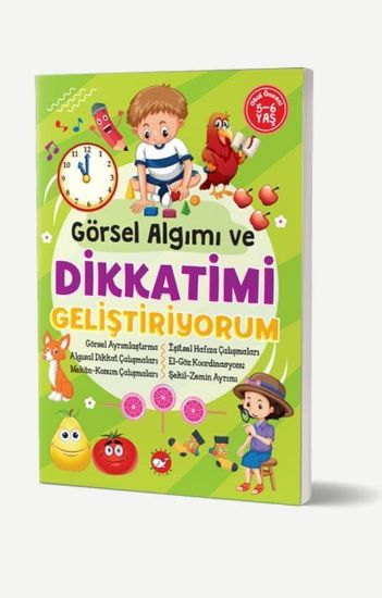 Görsel Algımı ve Dikkatimi Geliştiriyorum resmi
