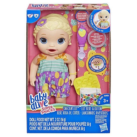 Hasbro Baby Alive E5841 Lily İle Mama Eğlencesi resmi