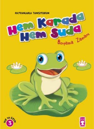Hem Karada Hem Suda Boyama Zamanı - Hayvanlarla Tanışıyorum resmi