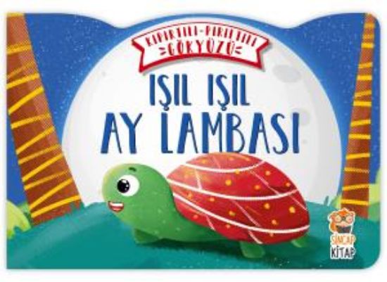 Işıl Işıl Ay Lambası - Kıpırtılı Pırıltılı Gökyüzü resmi