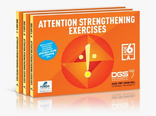 Adeda İngilizce Dikkati Güçlendirme Seti 6 Yaş resmi