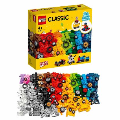 LEGO Classic Yapım Parçaları ve Tekerlekler resmi
