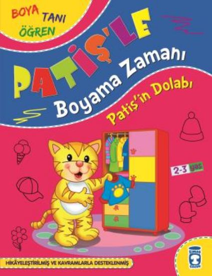 Patiş'in Dolabı - Patişle Boyama Zamanı resmi
