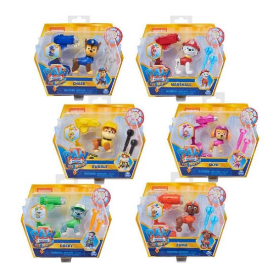 PAW Patrol Figürleri Chase - Marshall - Skye - Zuma - Rocky - Rubble resmi