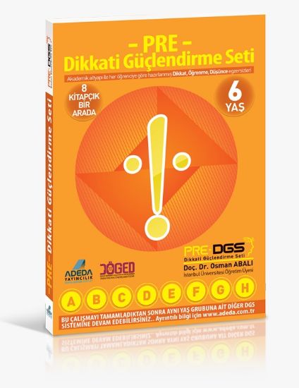 Adeda PRE Dikkati Güçlendirme Seti 6 Yaş Set resmi