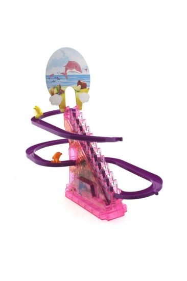 Rainbow Renkli Müzikli Yunus Balığı Dön Dolaş Kaydırak Oyunu rainbow resmi